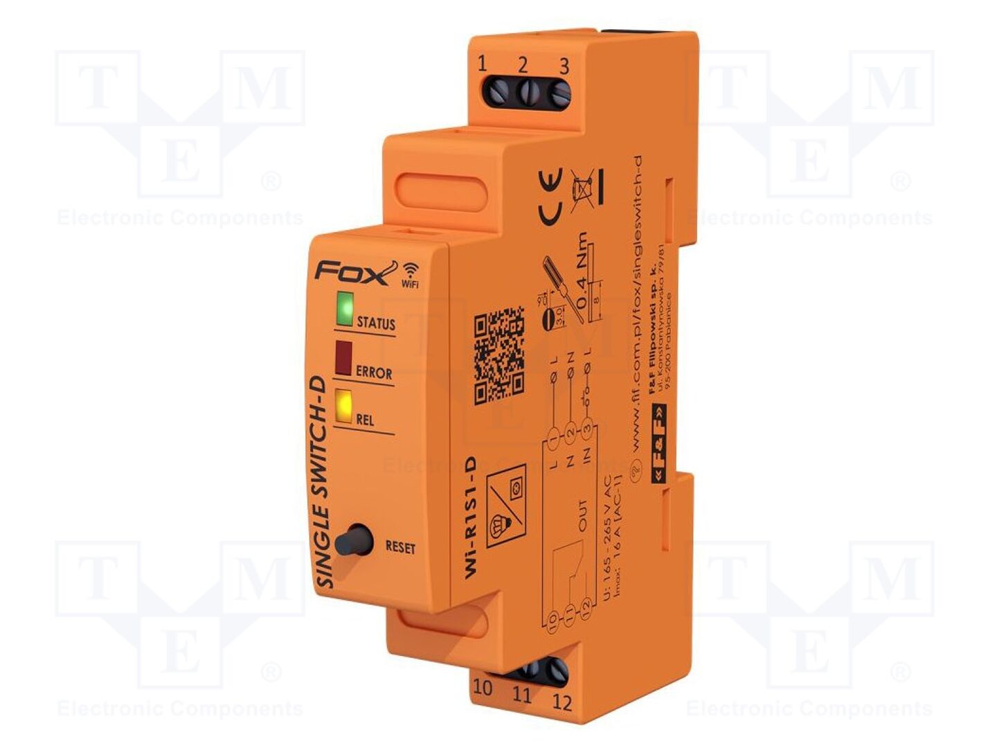 F&F WI-R1S1-D Katkaisija 165÷265VAC