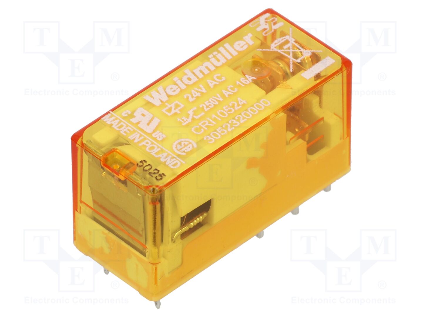 WEIDMÜLLER CRI10524 Miniatyyrirele 24VAC