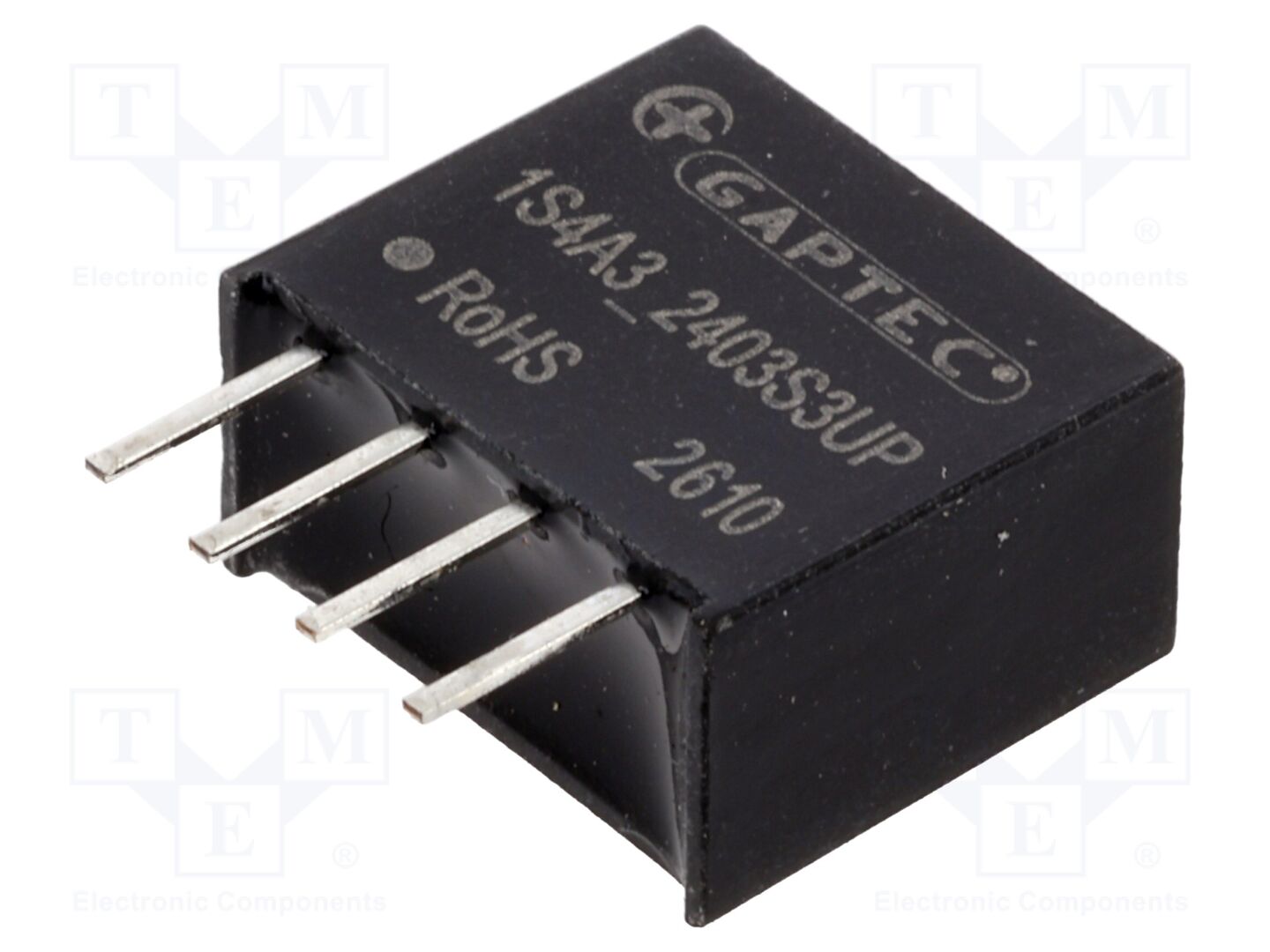 GAPTEC Electronic 1S4A3-2403S3UP DC/DC-muunnin 1W, 24V (50 kpl erä)