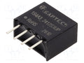 GAPTEC Electronic 1S4A3-2412S3UP DC/DC-muunnin 1W, 24V/12V (50 kpl erä)