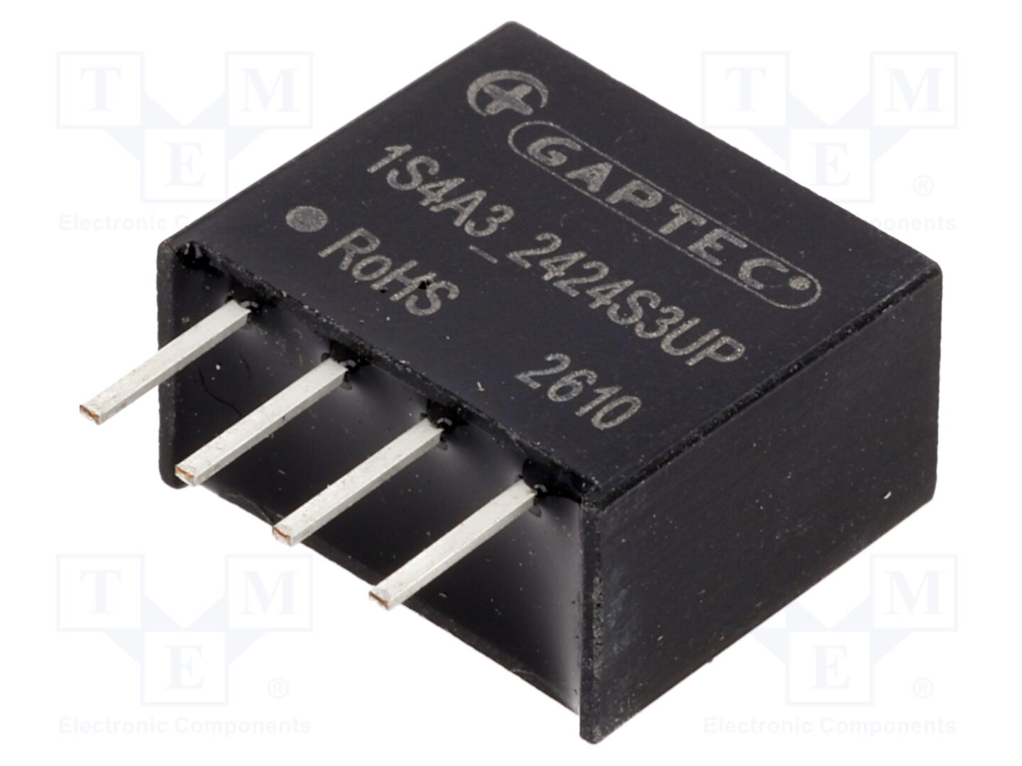 GAPTEC Electronic 1S4A3-2424S3UP DC/DC-muunnin 1W (50 kpl erä)