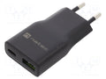 NATEC NUC-2377 Kytkinvirtalähde 3-12VDC 3A