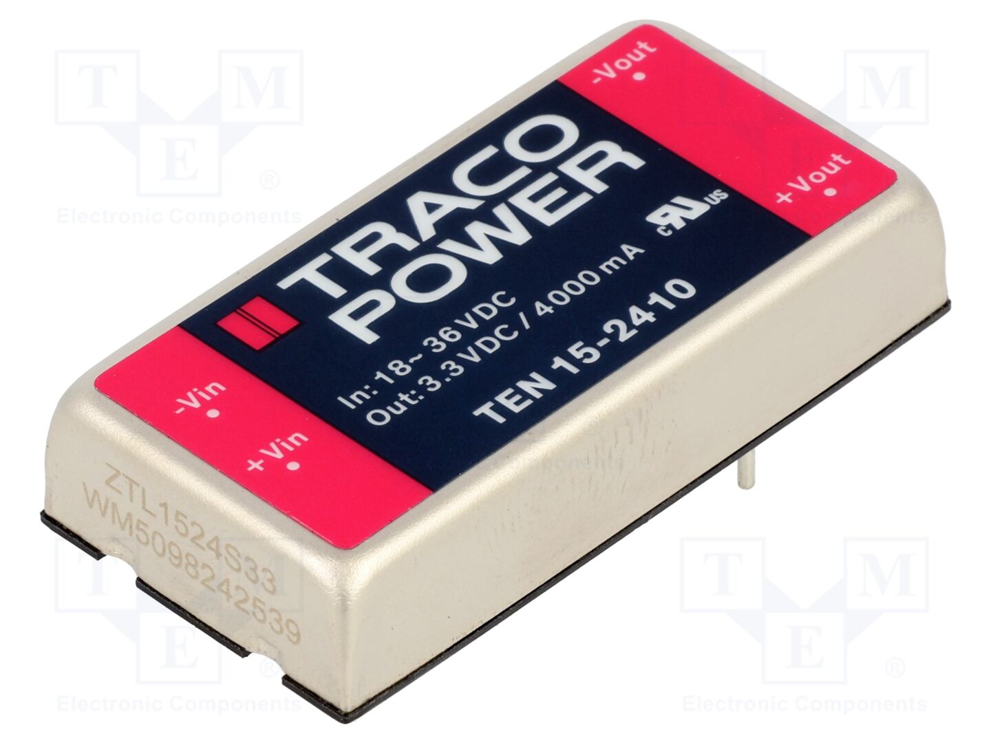 TRACO POWER TEN15-2410 DC/DC-muunnin 13.2W
