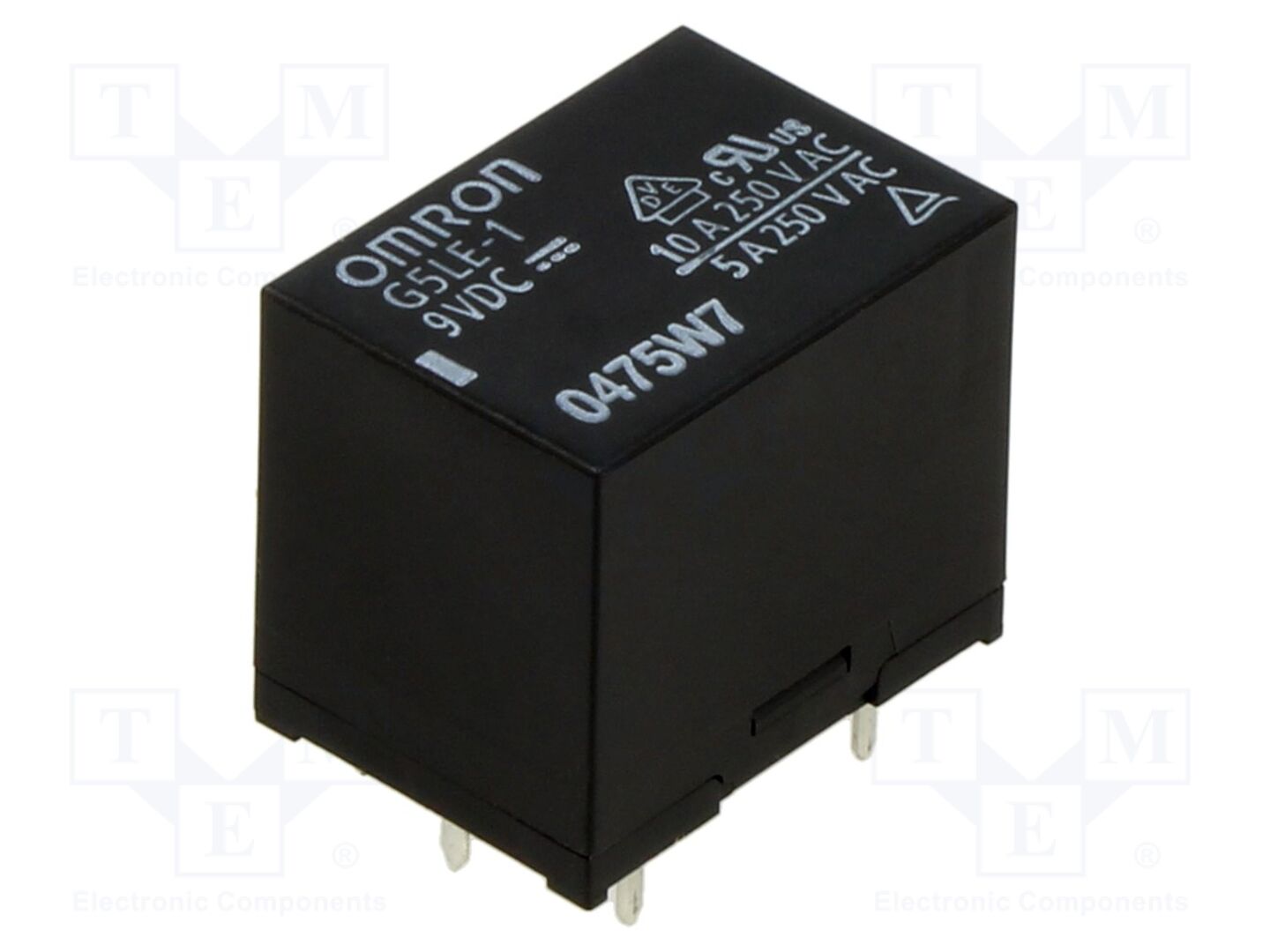 OMRON Electronic Components G5LE-1-9DC Sähkömagneettinen rele 9VDC (50 kpl erä)