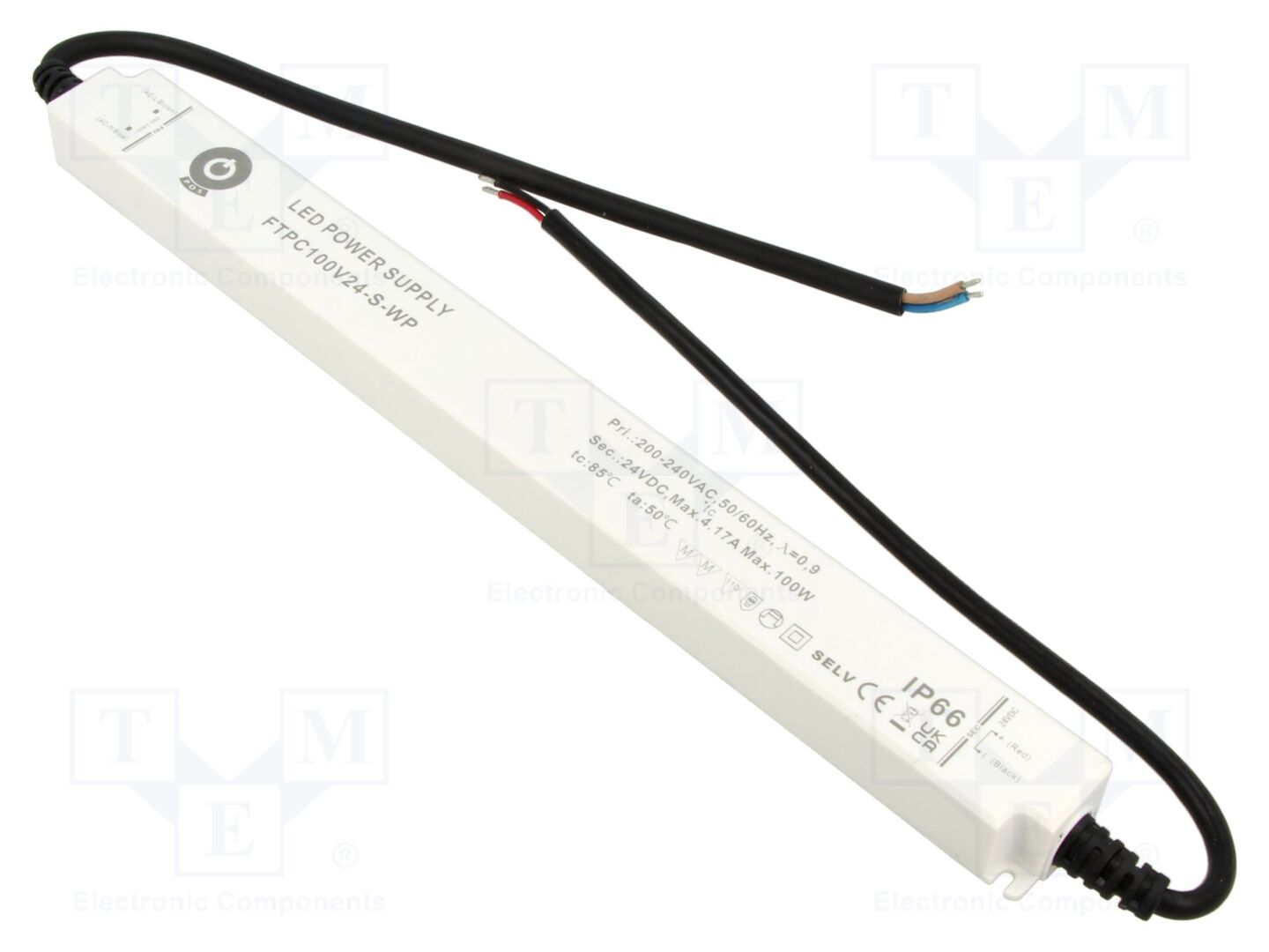 POS FTPC100V24-S-WP LED-verkkolaite 100W 24VDC