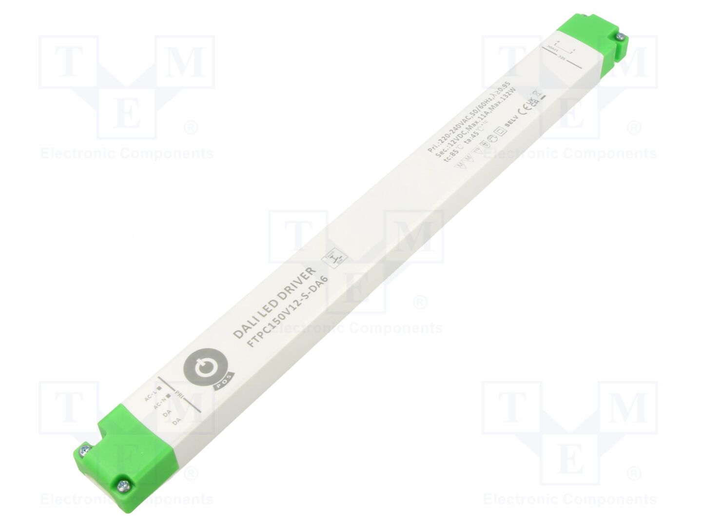 POS FTPC150V12-S-DA6 LED-verkkolaite 150W 12VDC