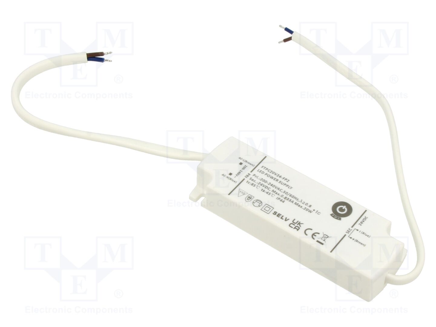 POS FTPC20V24-FP2 LED-virtalähde 20W 24VDC