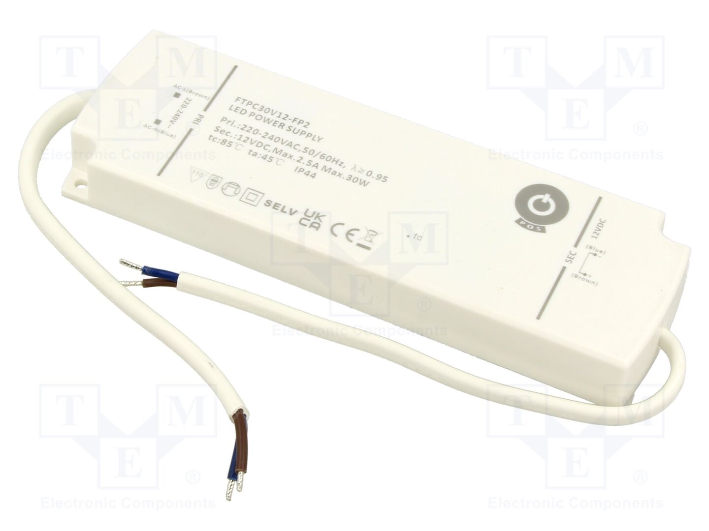 POS FTPC30V12-FP2 LED-teholähde 30W