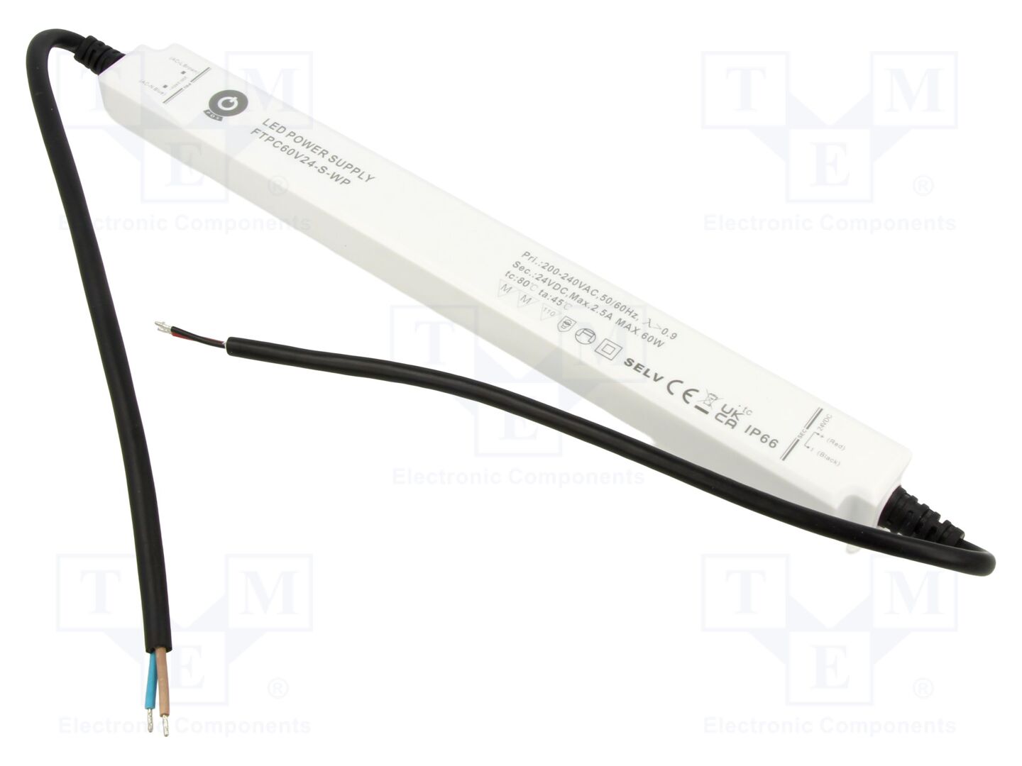 POS FTPC60V24-S-WP LED-virtalähde 60W 24VDC IP66