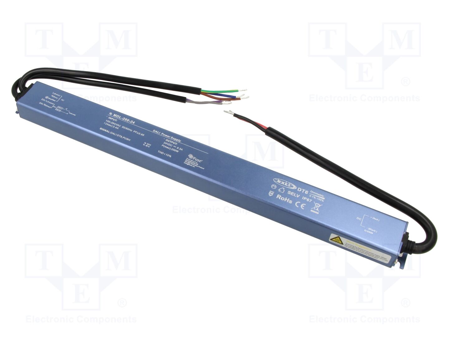 FOSE MDL-200-24 LED-verkkolaite 200W IP67