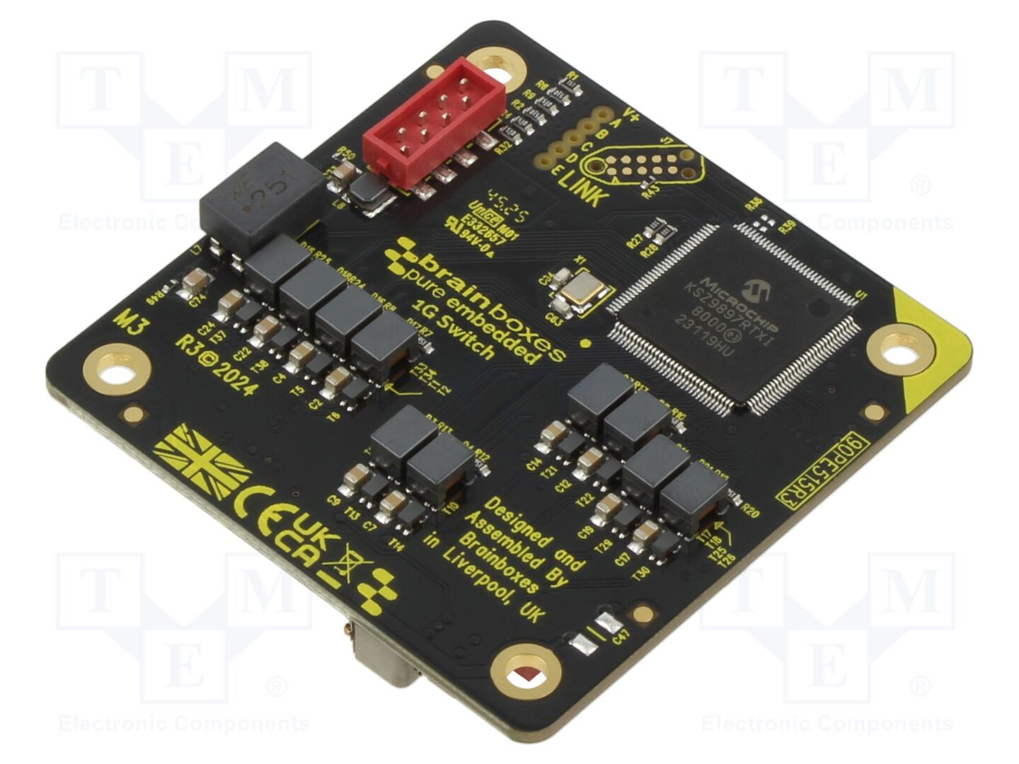 BRAINBOXES PE-515 Automaatiomoduuli 3.3VDC,5VDC