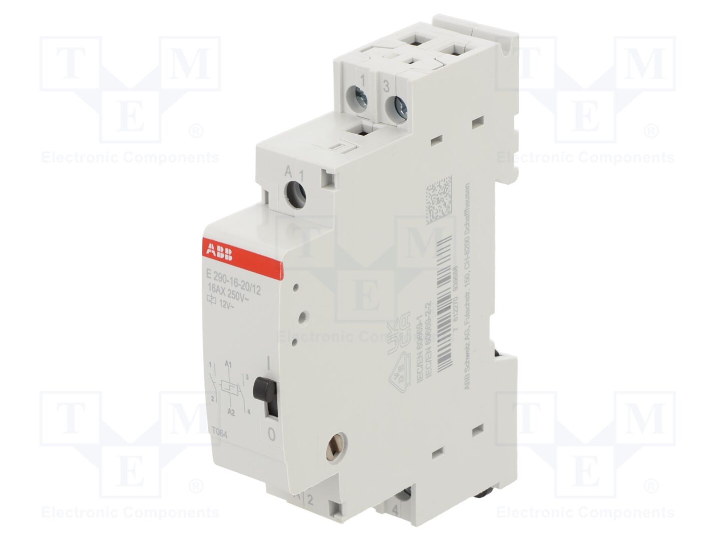 ABB E290-16-20/12 Asennusrele 12VAC