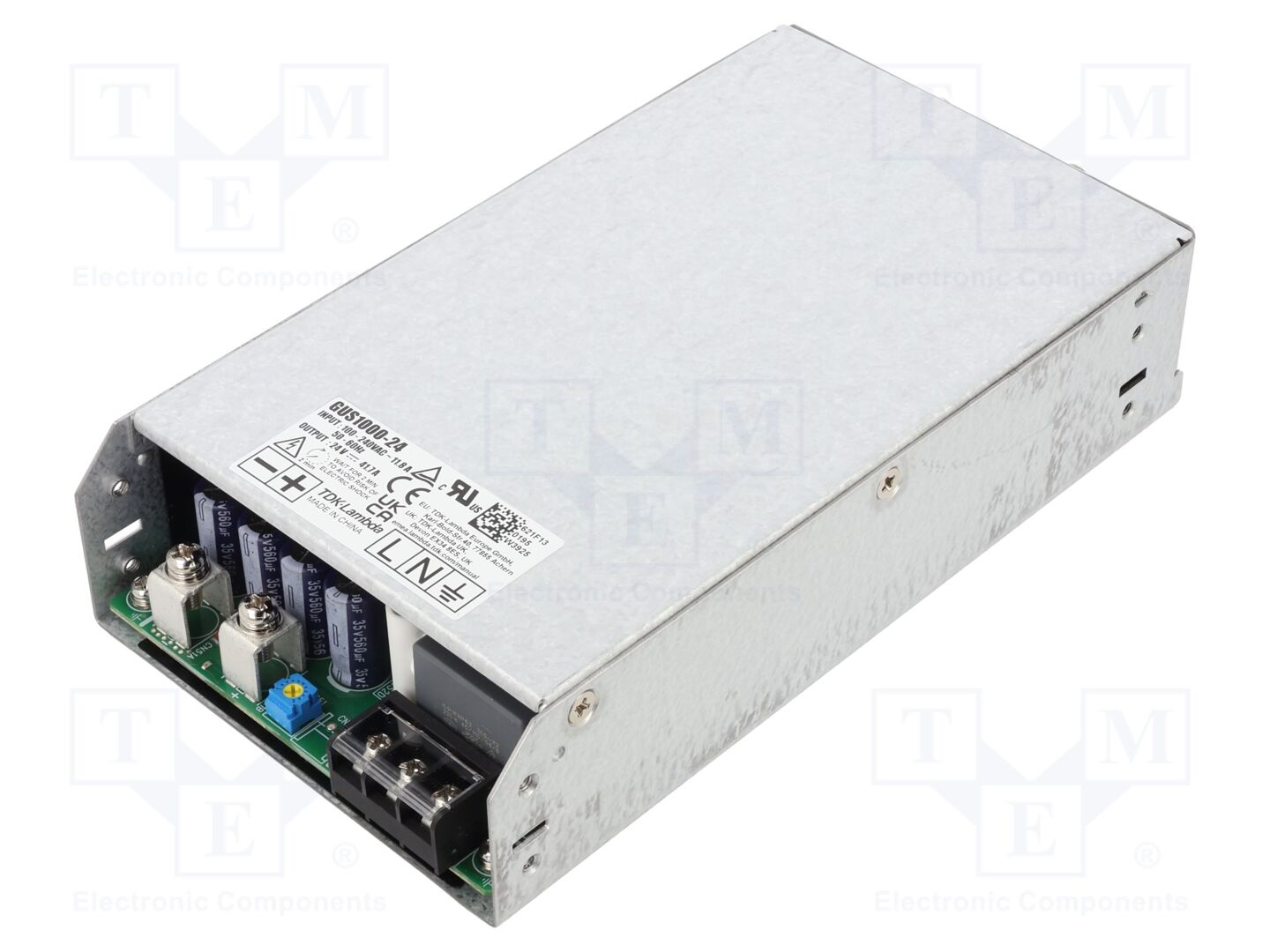 TDK-LAMBDA GUS1000-24 Sisäänrakennettu kytkentäsähkölaite 24V 41.7A 1kW