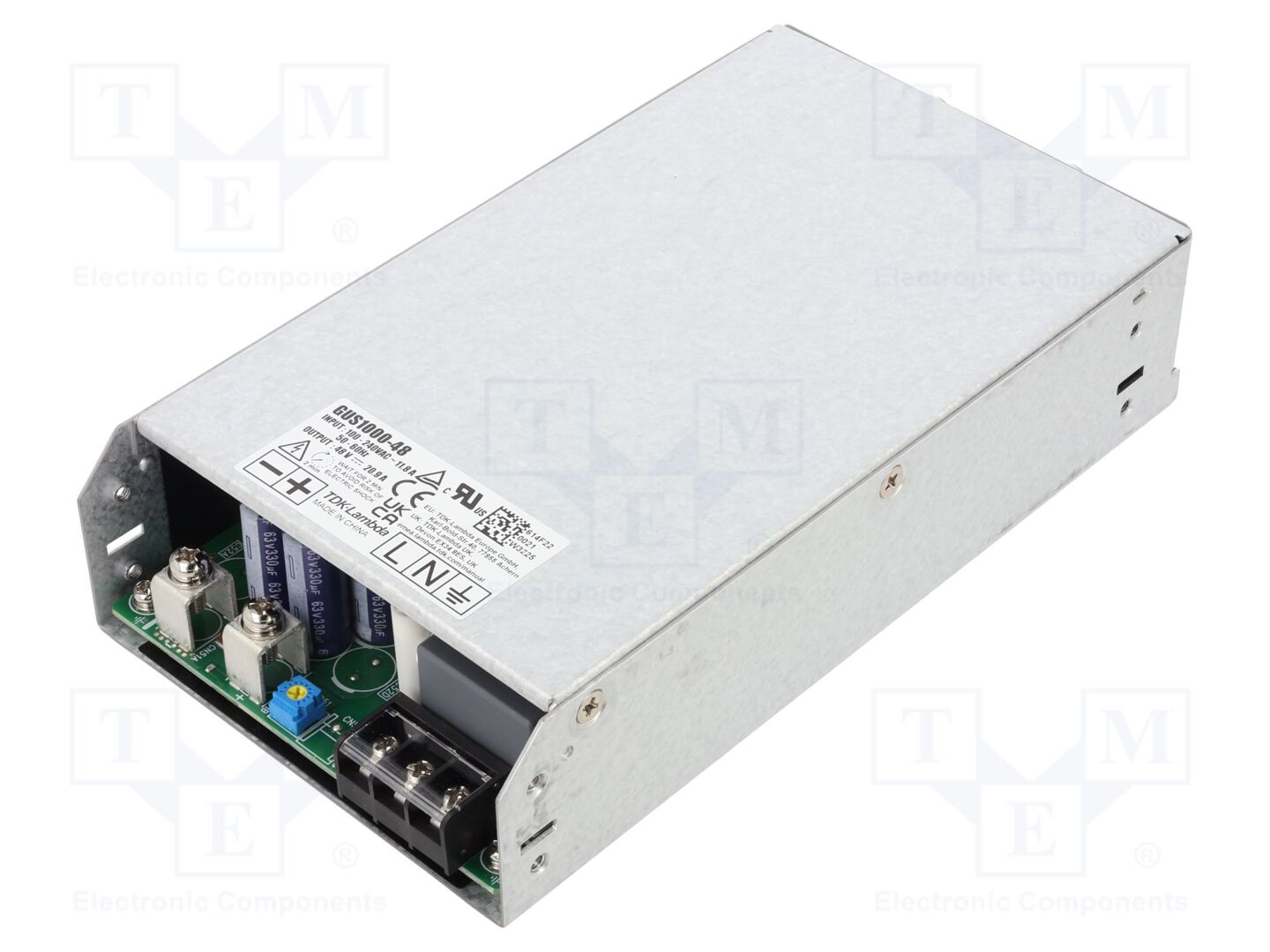 TDK-LAMBDA GUS1000-48 Sisäänrakennettu kytkentäsähkölaite 1000W 48V