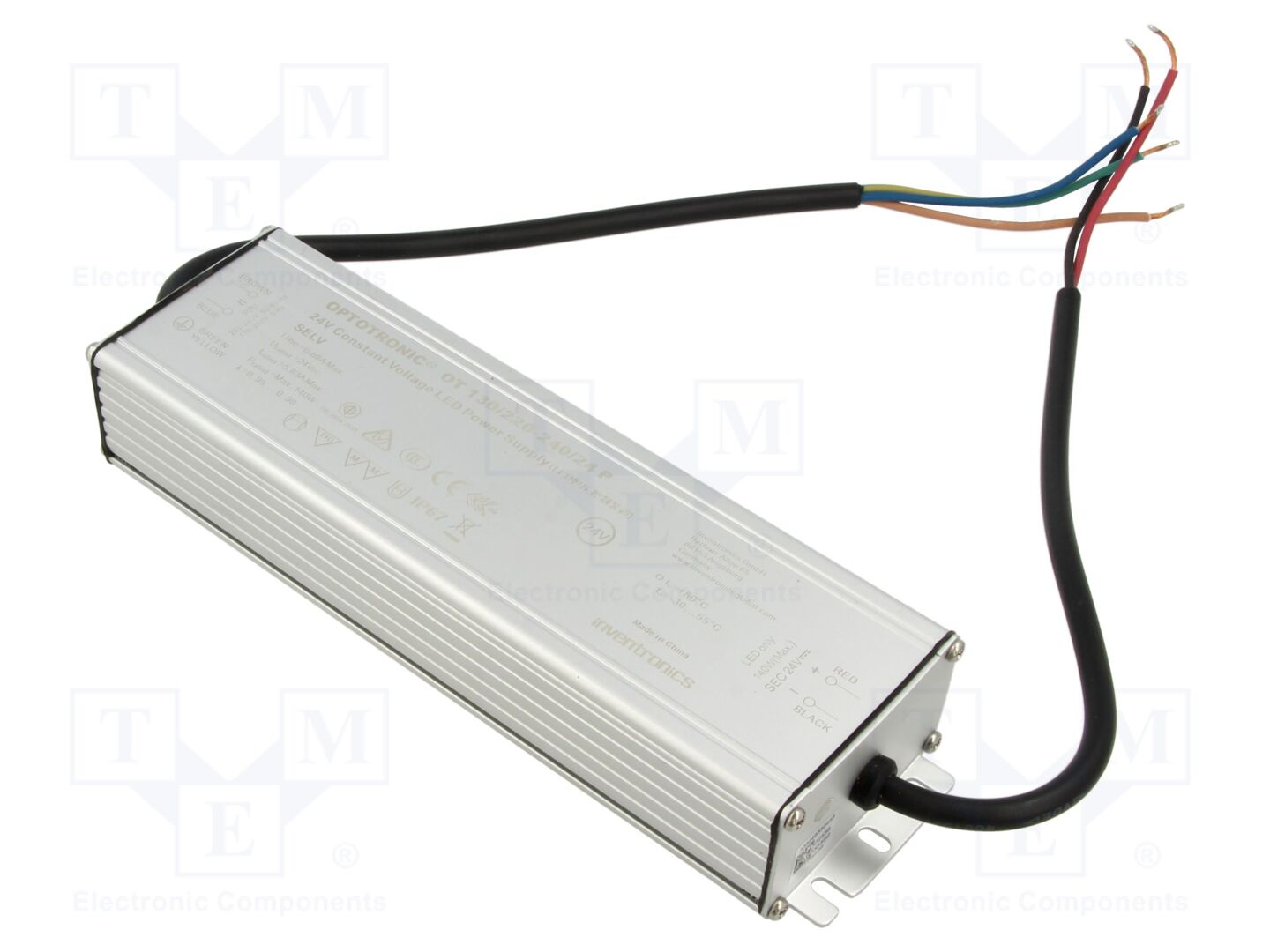 INVENTRONICS OT 130/220-240/24 P LED-virtalähde 130W 24,2VDC
