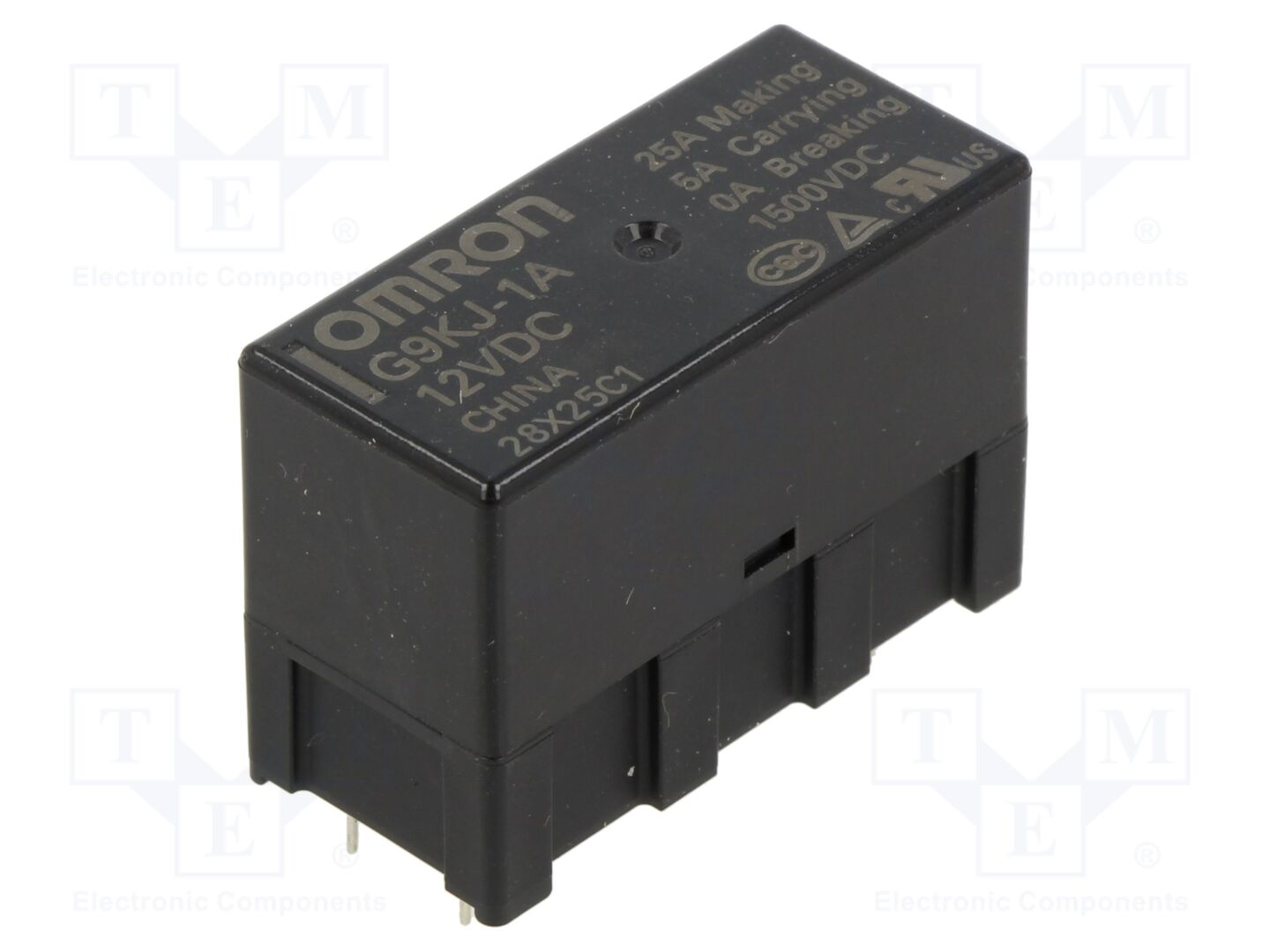 OMRON Electronic Components G9KJ-1A-12DC Sähkömagneettinen rele 12VDC