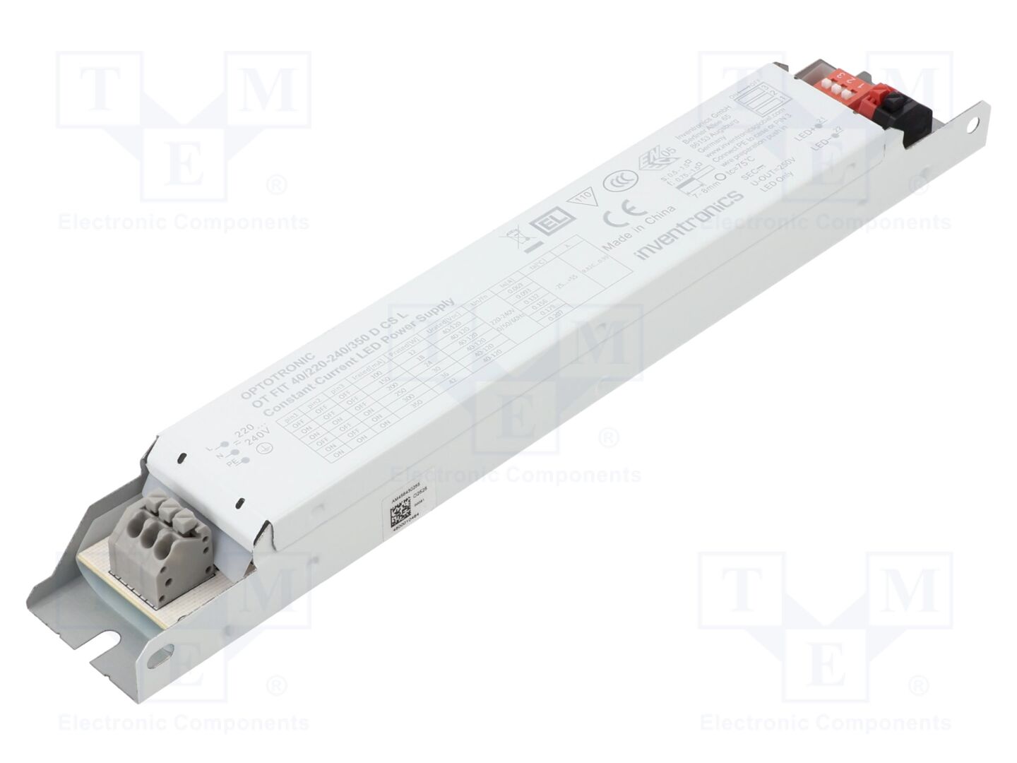 INVENTRONICS OT FIT 40/220-240/350 D CS L LED-virtalähde 42W 350mA