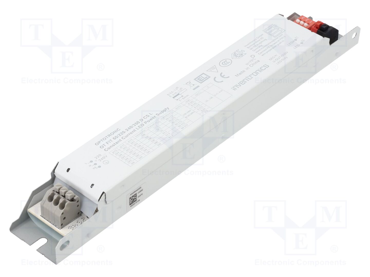 INVENTRONICS OT FIT 60/220-240/350 D CS L LED-virtalähde 61,2W 350mA