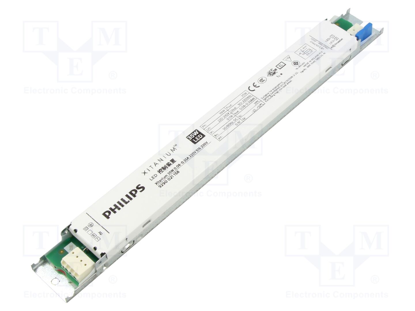 PHILIPS XITANIUM 35W LED-virtalähde 50-220VDC 80-350mA IP20