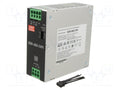 MEAN WELL XDR-480-24PI DIN-kiskokytketty kytkentävirtalähde 480W 24VDC