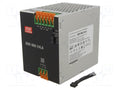 MEAN WELL XDR-960-24LA DIN-kiskoasennettava teholähde 960W