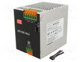 MEAN WELL XDR-960-48LA DIN-kisko-teholähde 960W