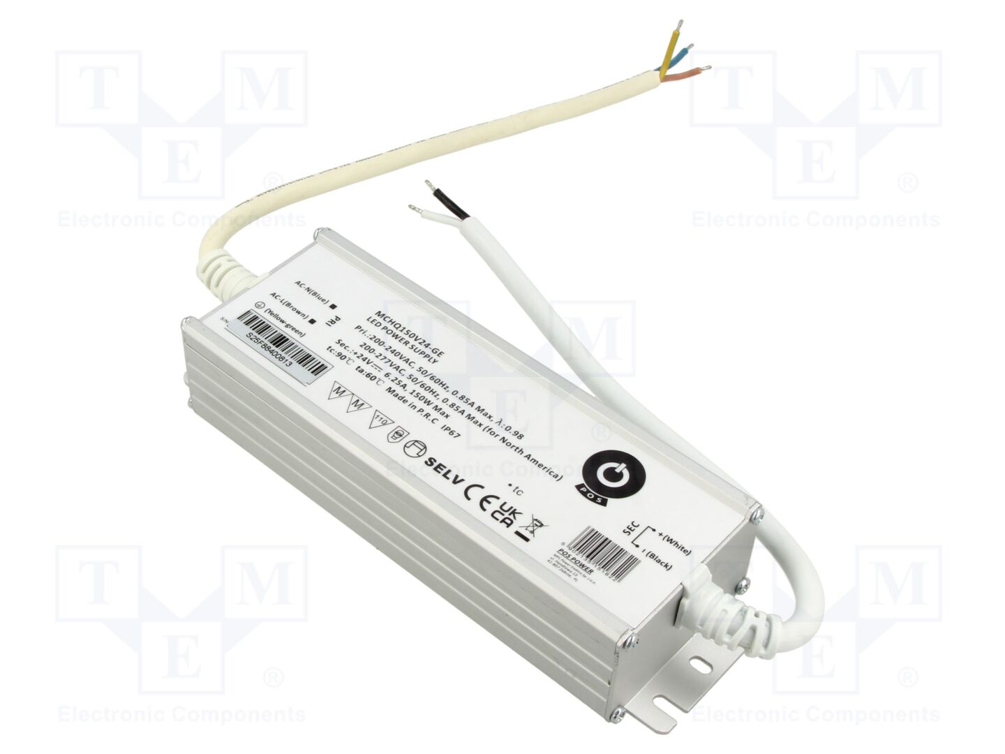 POS MCHQ150V24-GE LED-virtalähde 150W 24VDC