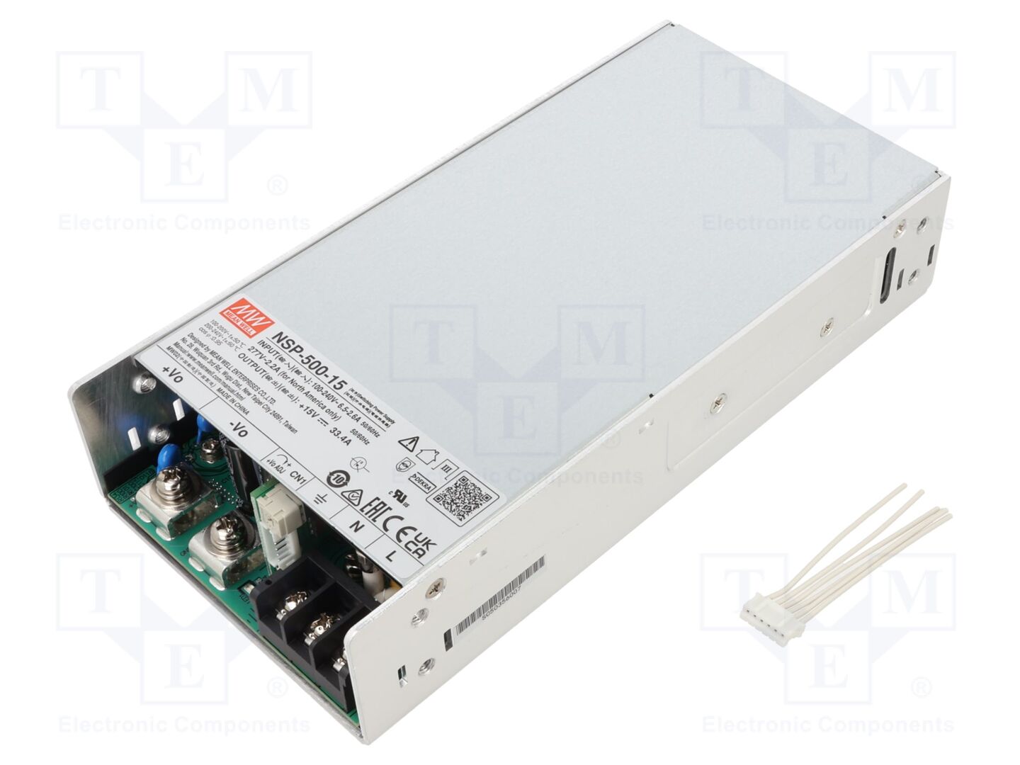 MEAN WELL NSP-500-15 Teholähde 500W