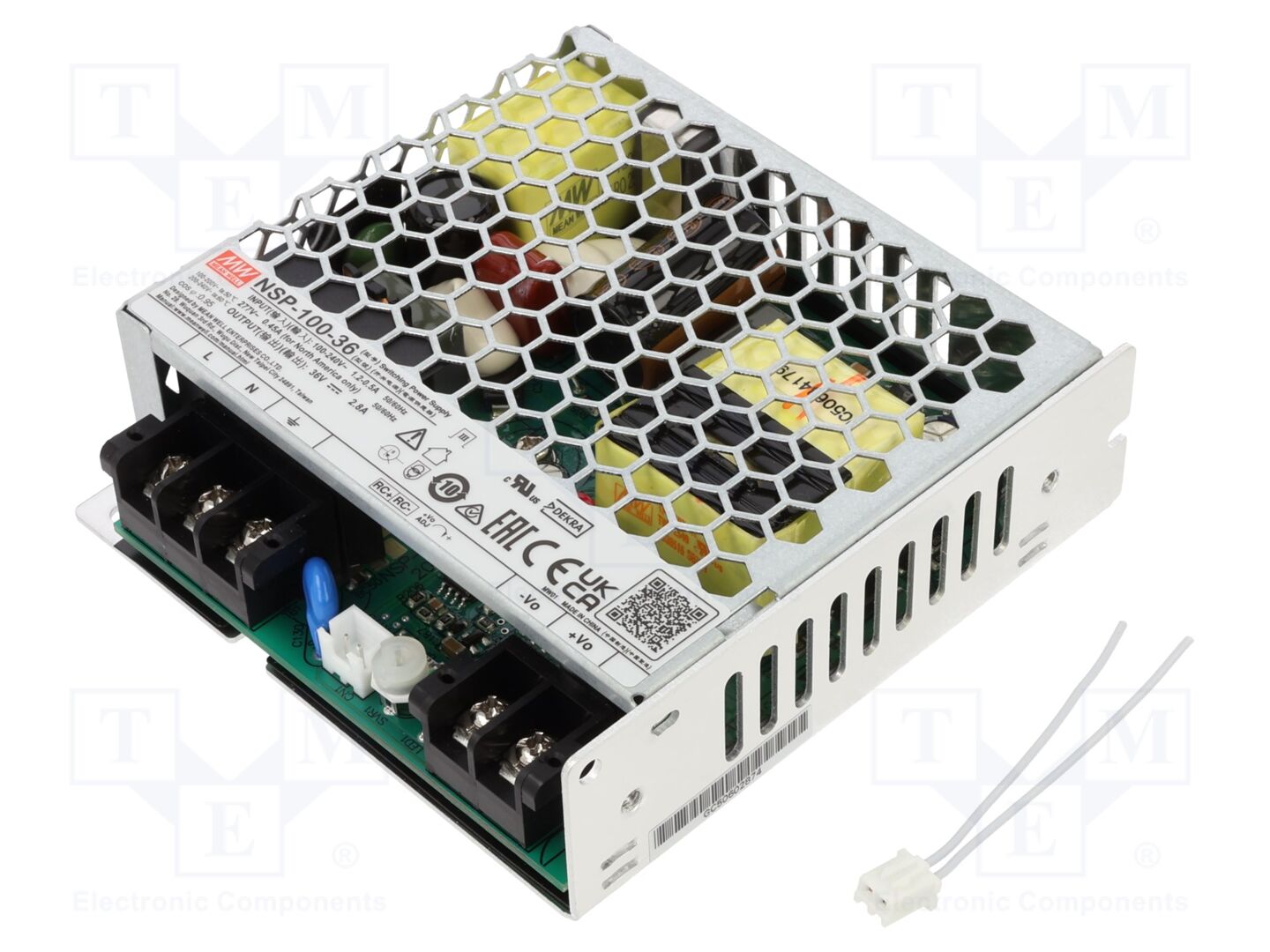 MEAN WELL NSP-100-36 Sisäänrakennettu kytkentäsähkölaite 100W 36VDC