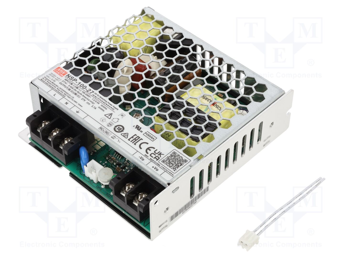 MEAN WELL NSP-100-27 Sisäänrakennettu kytkentäsähkölaite 100W 27VDC