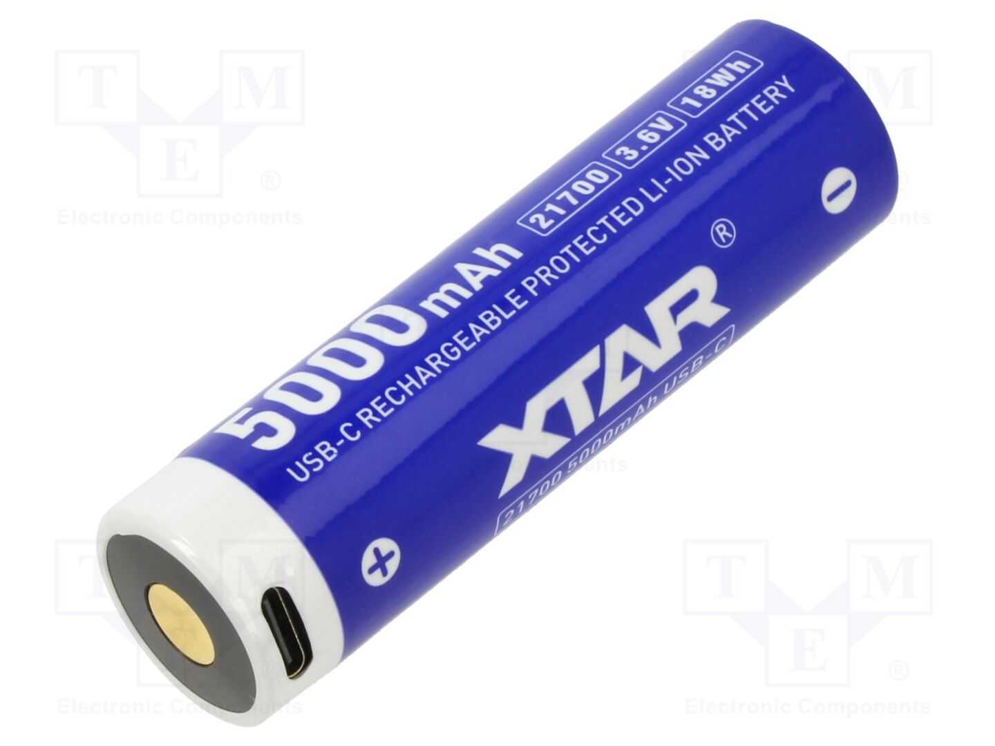 XTAR XT-21700-500PCM-US Ladattava akku 5000mAh
