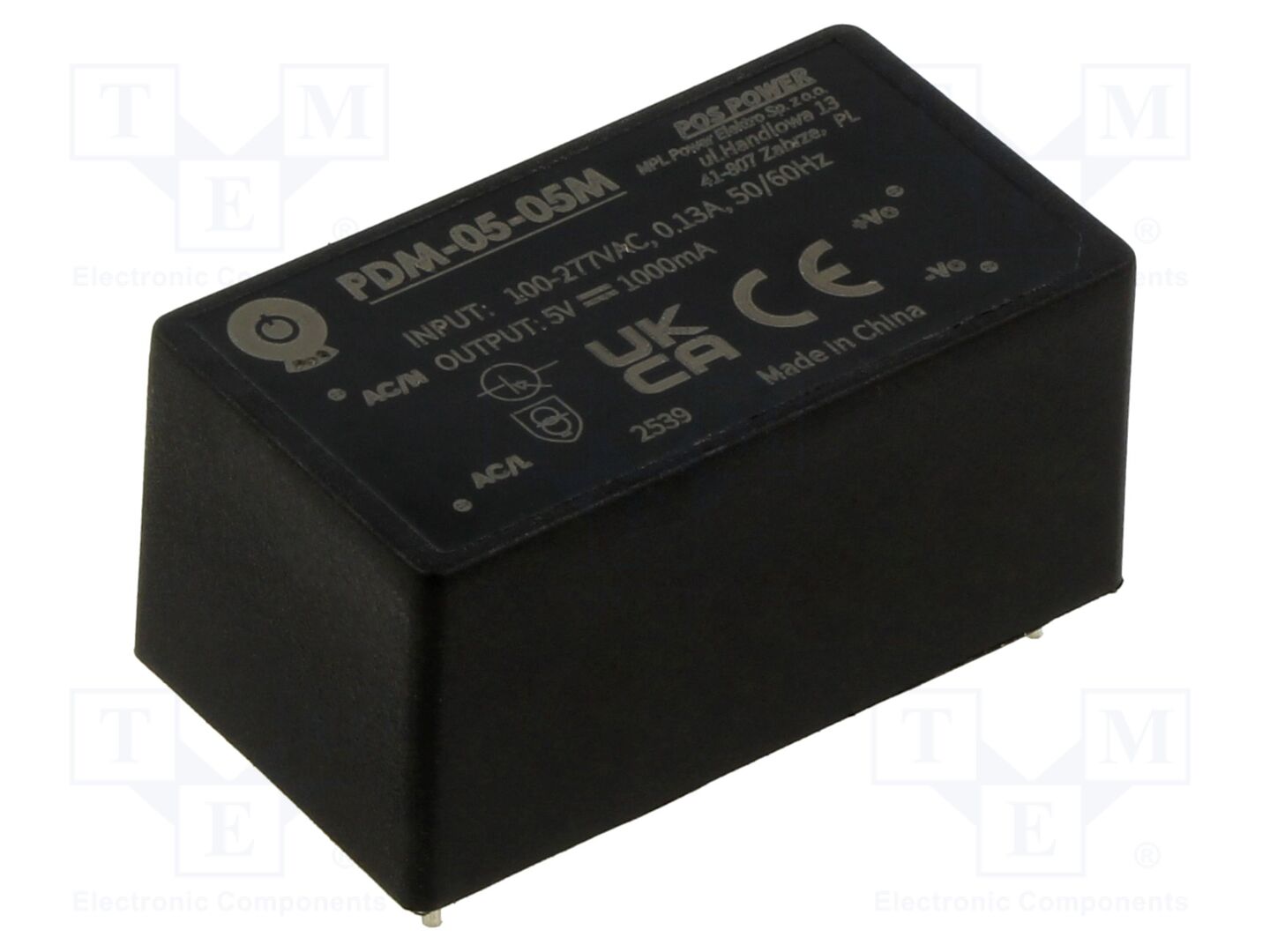 POS PDM-05-05M AC/DC-muunnin 5W