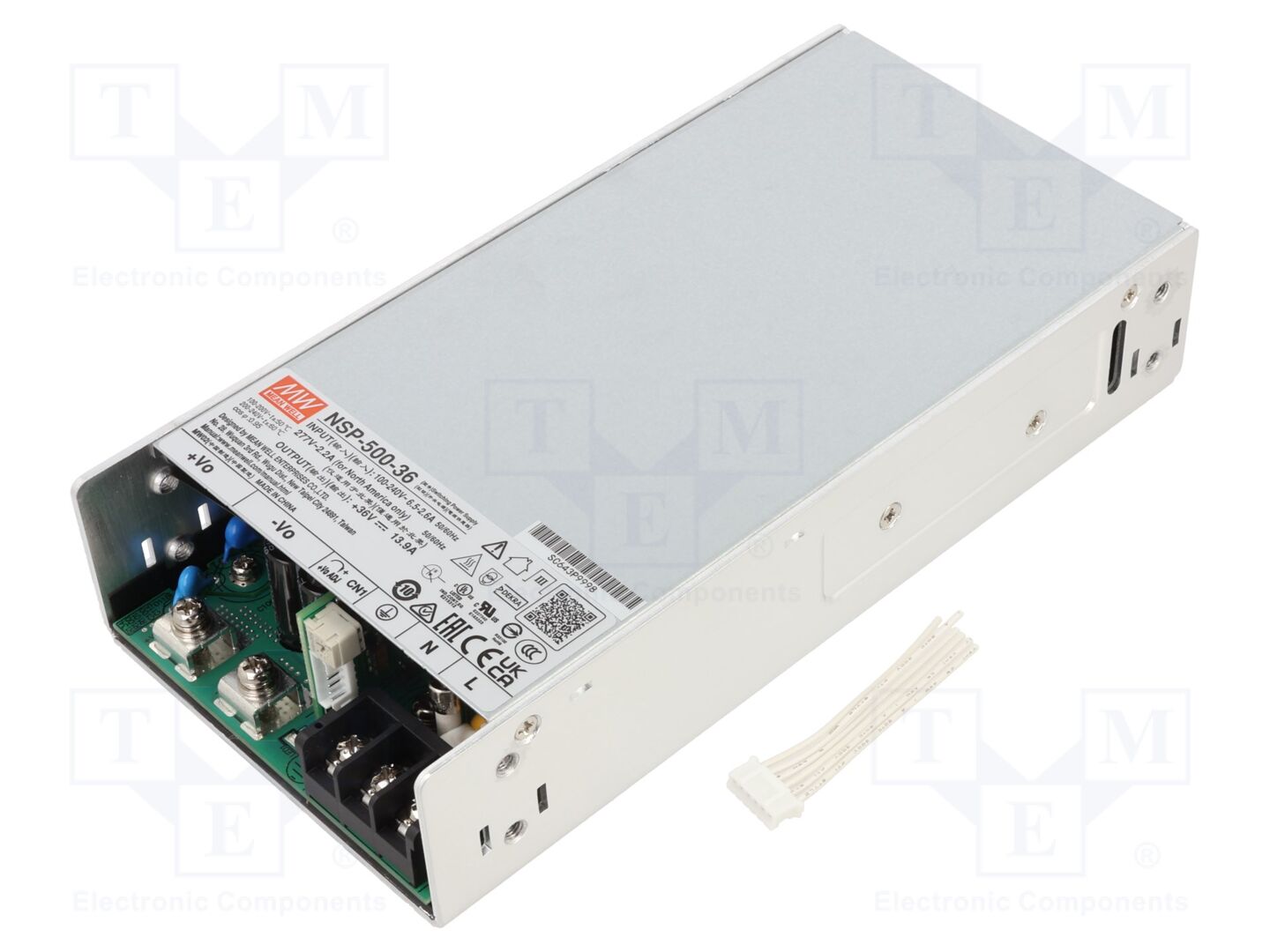 MEAN WELL NSP-500-36 Kytkinmuuntaja 500W 36VDC modulaarinen