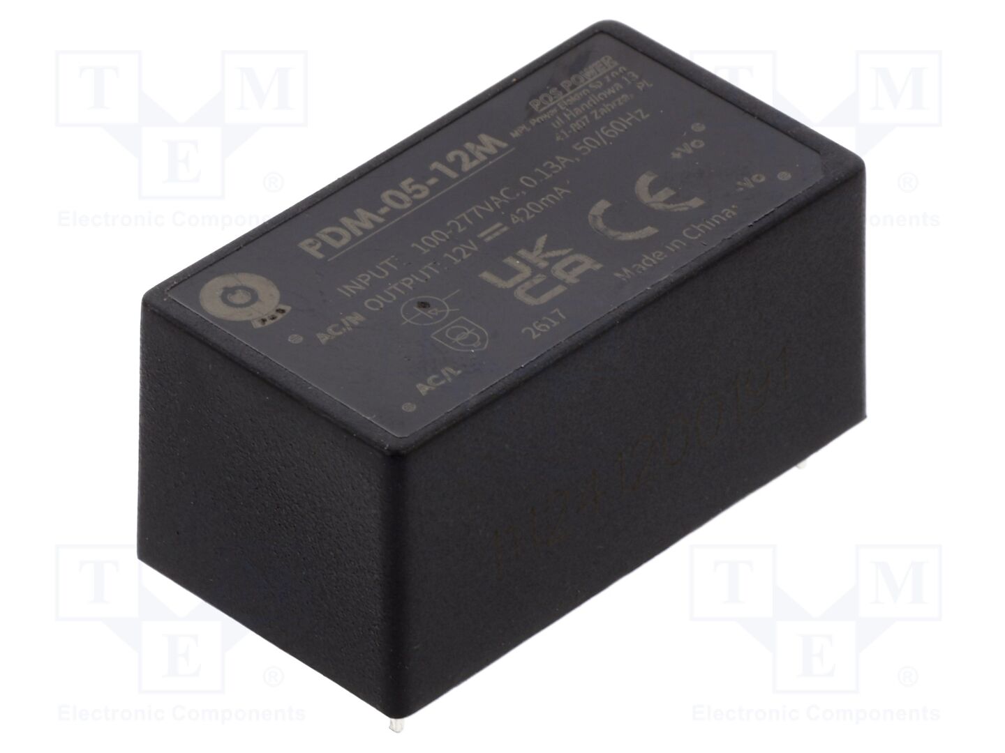 POS PDM-05-12M AC/DC-muunnin 5.04W
