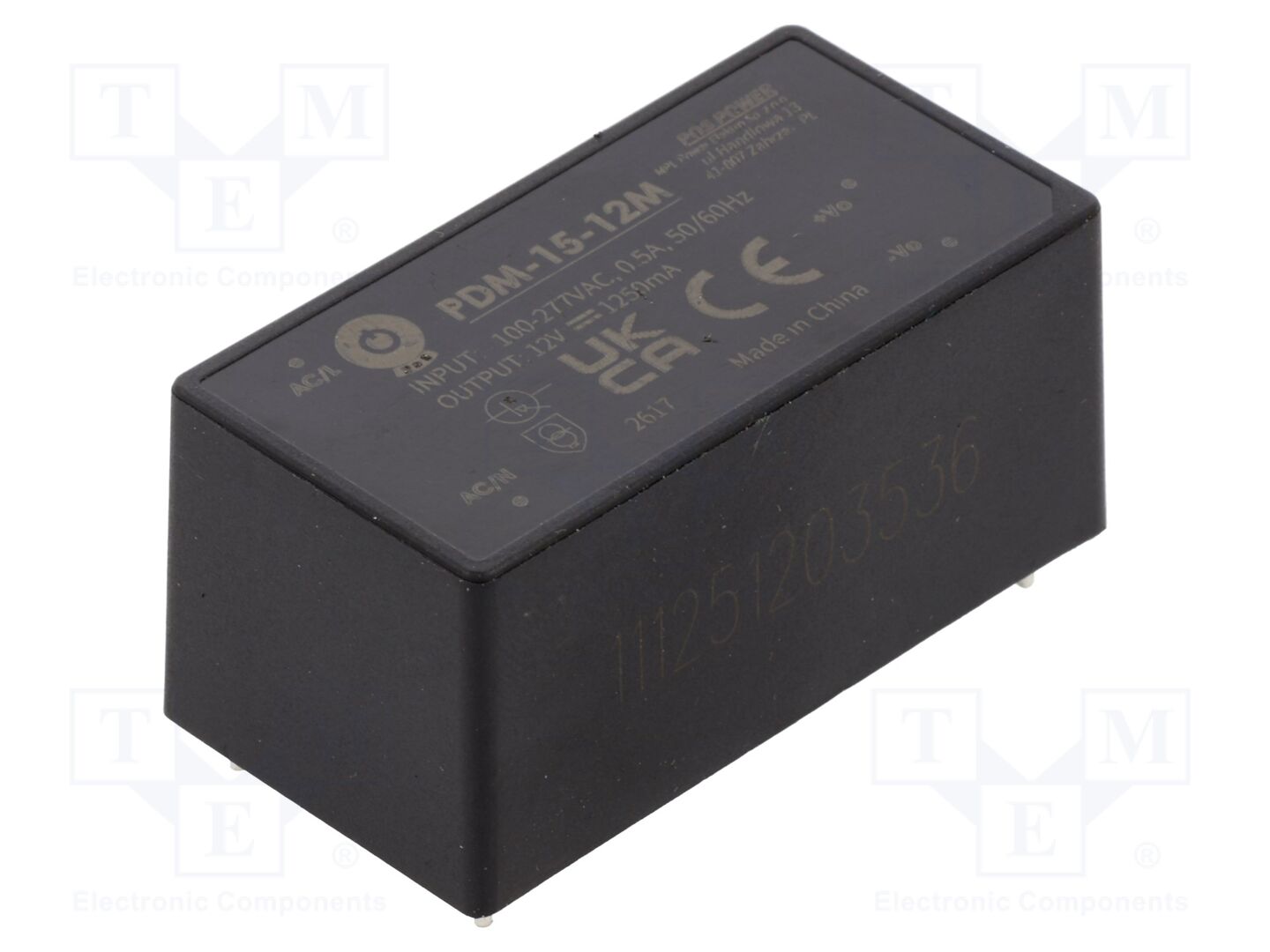 POS PDM-15-12M AC/DC-muunnin 15W