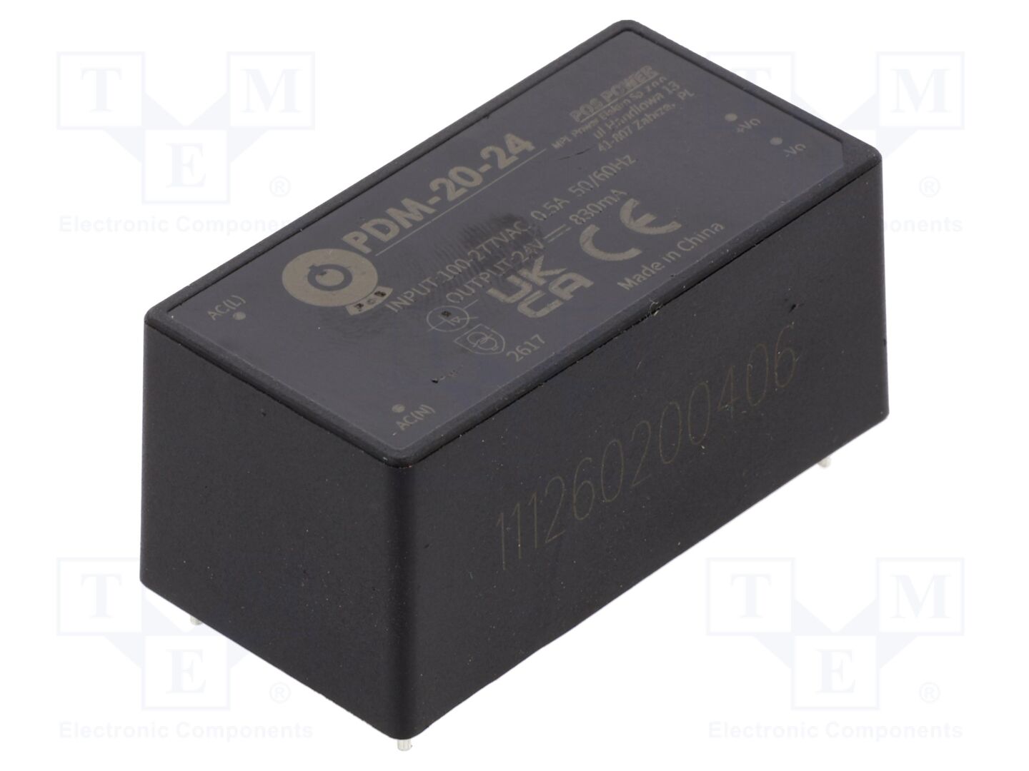 POS PDM-20-24 AC/DC-muunnin 20W