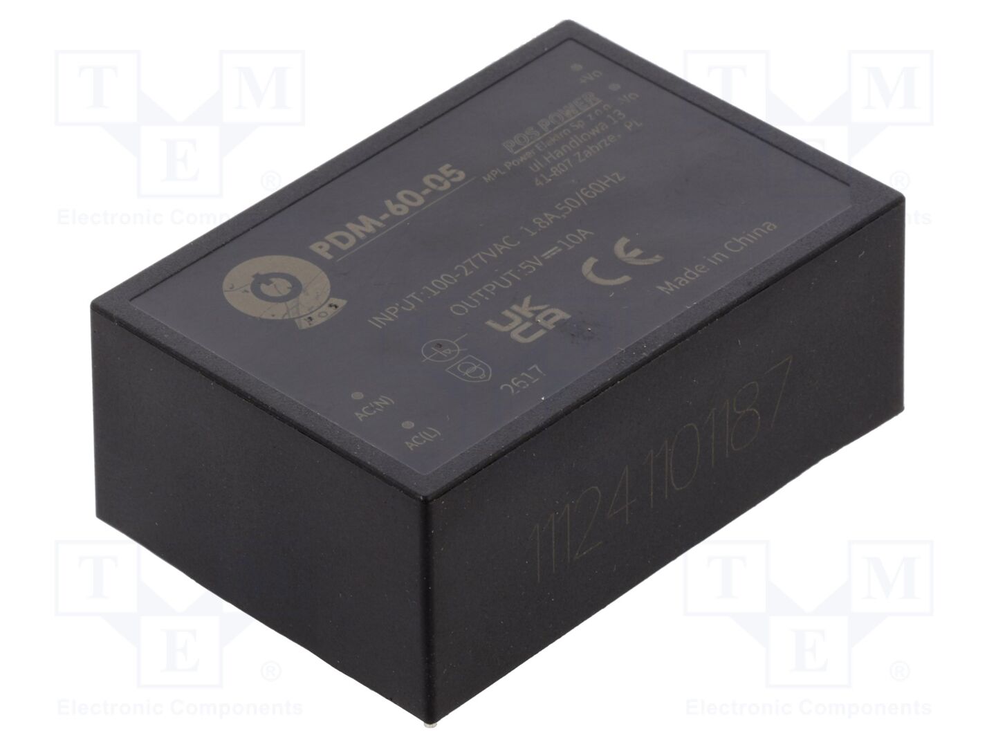 POS PDM-60-05 PCB AC/DC-muunnin 60W