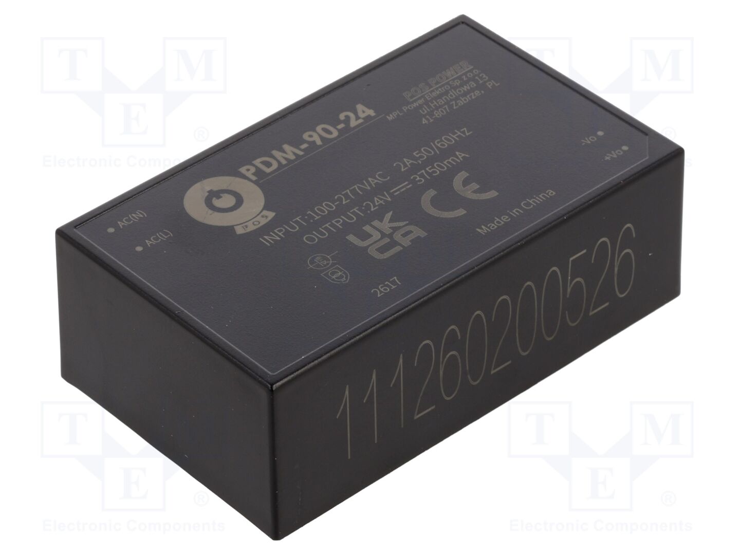 POS PDM-90-24 AC/DC-muunnin 90W