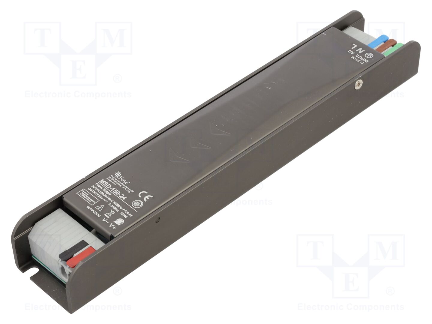 FOSE MSD-150-24 LED-virtalähde 150W IP20