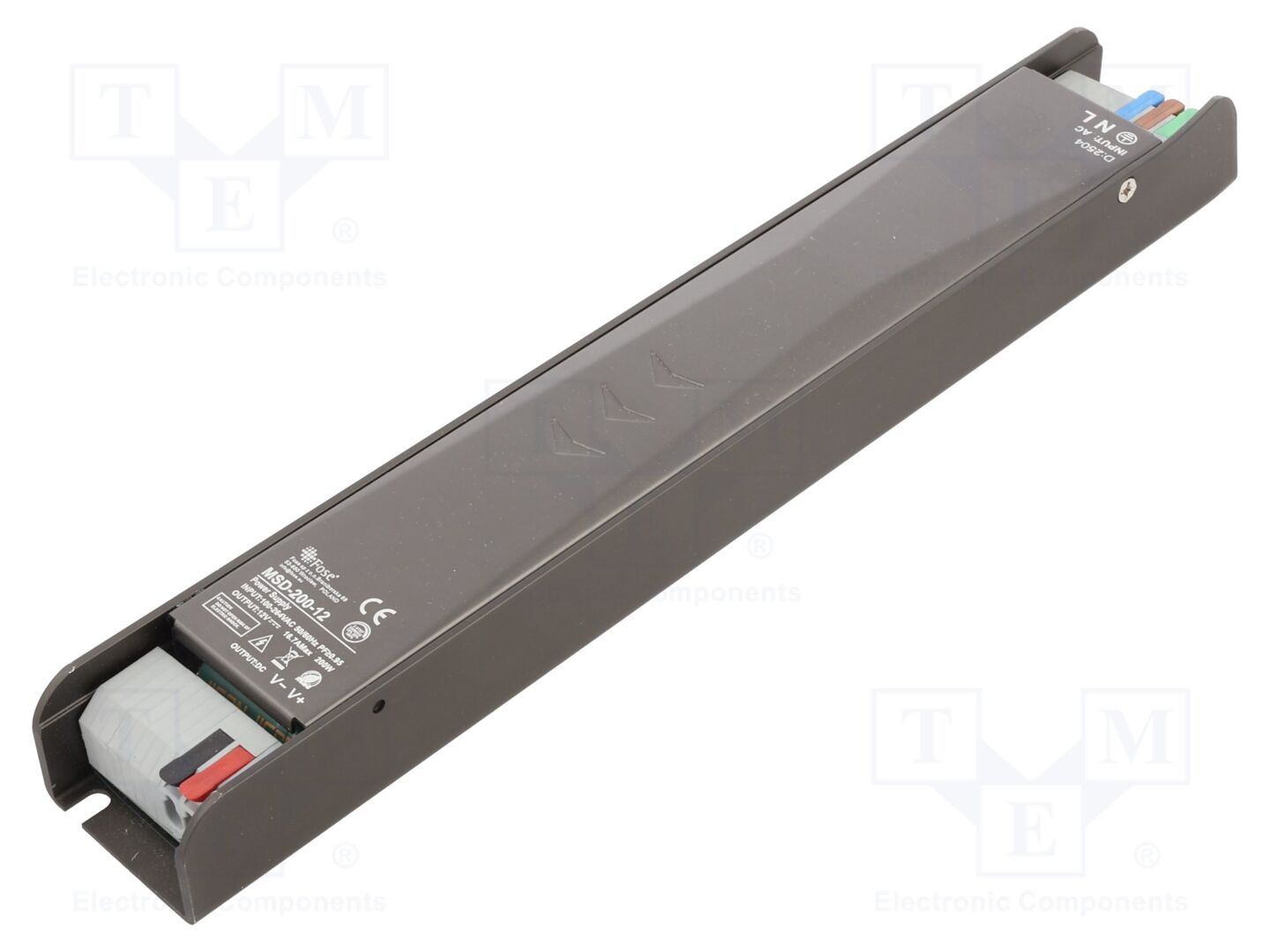 FOSE MSD-200-12 LED-virtalähde 200W IP20