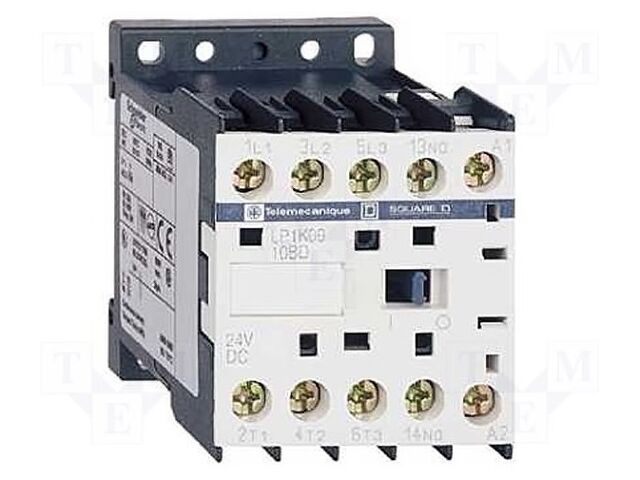 SCHNEIDER ELECTRIC LP1K12004BD Kontaktori 24VDC, 12A