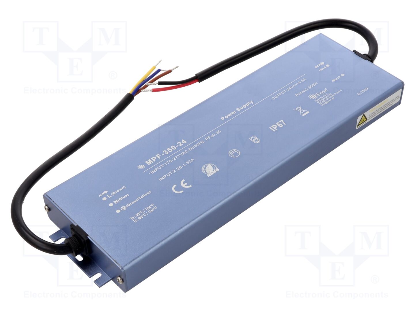 FOSE MPF-350-24 LED-verkkolaite 350W IP67
