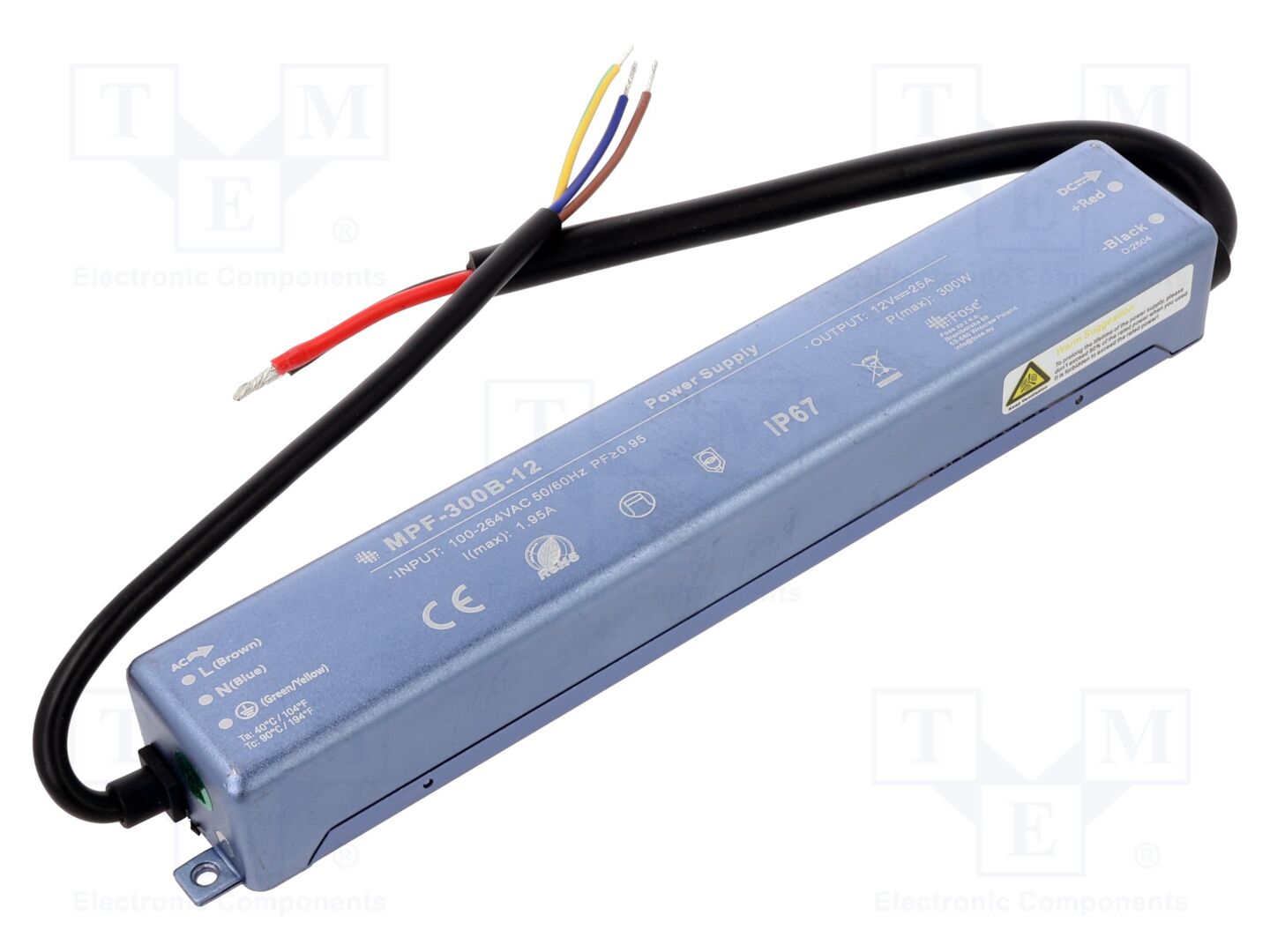 FOSE MPF-300B-12 LED-verkkolaite 300W IP67