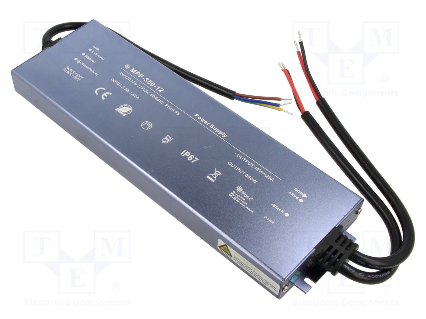 FOSE MPF-350-12 LED-verkkolaite 350W IP67
