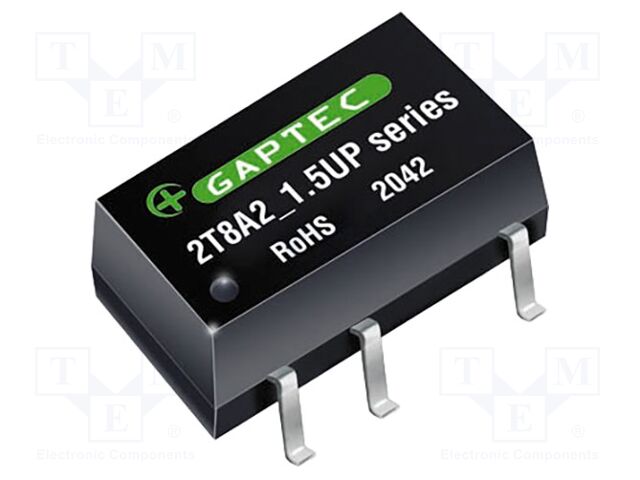 GAPTEC Electronic 2T8A2-0505S1.5UP DC/DC-muunnin 2W