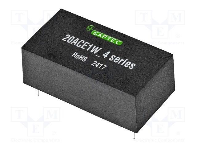 GAPTEC Electronic 20ACE1W-24S4 AC/DC-muunnin 20W