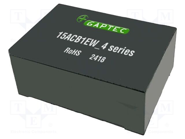 GAPTEC Electronic 15ACB1EW-03S4 AC/DC-muunnin 10W