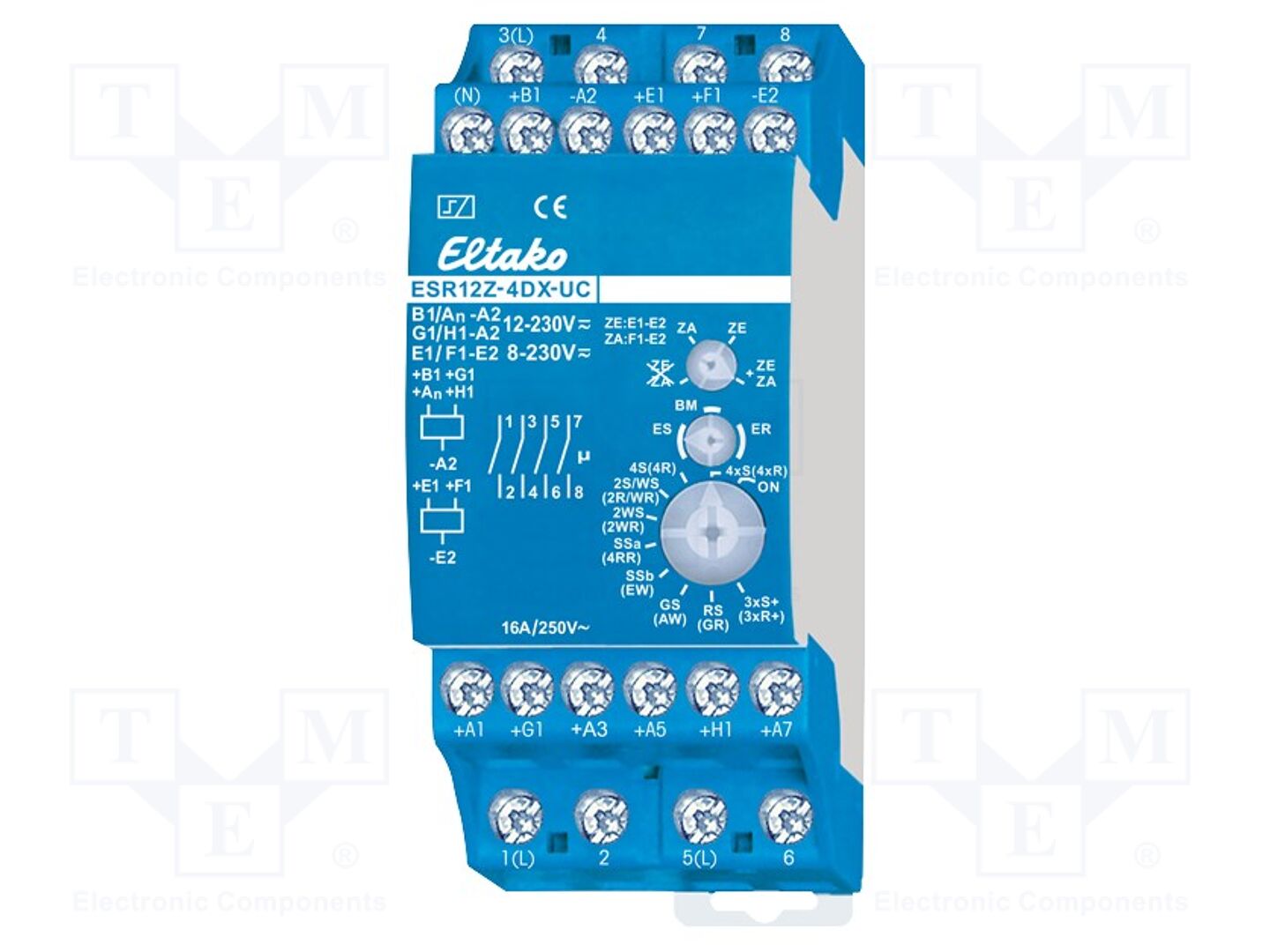 ELTAKO GMBH 21400301 Asennusrele 250VAC/16A