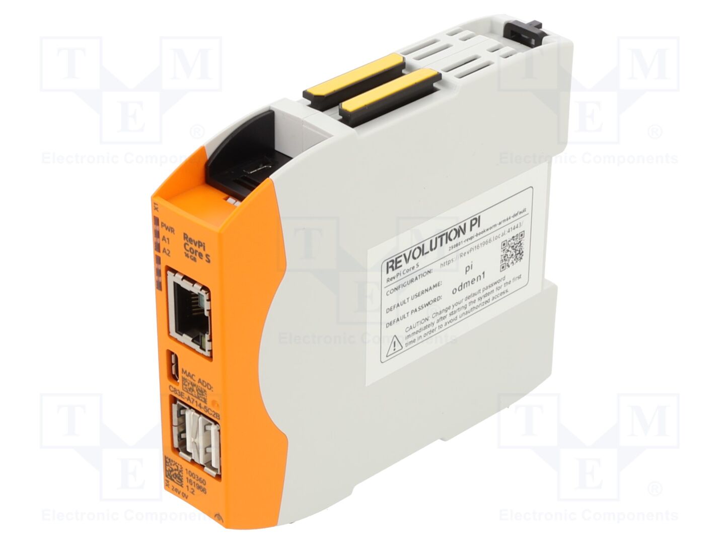 KUNBUS REVPI CORE S 16GB PLC-ohjain 12-24VDC