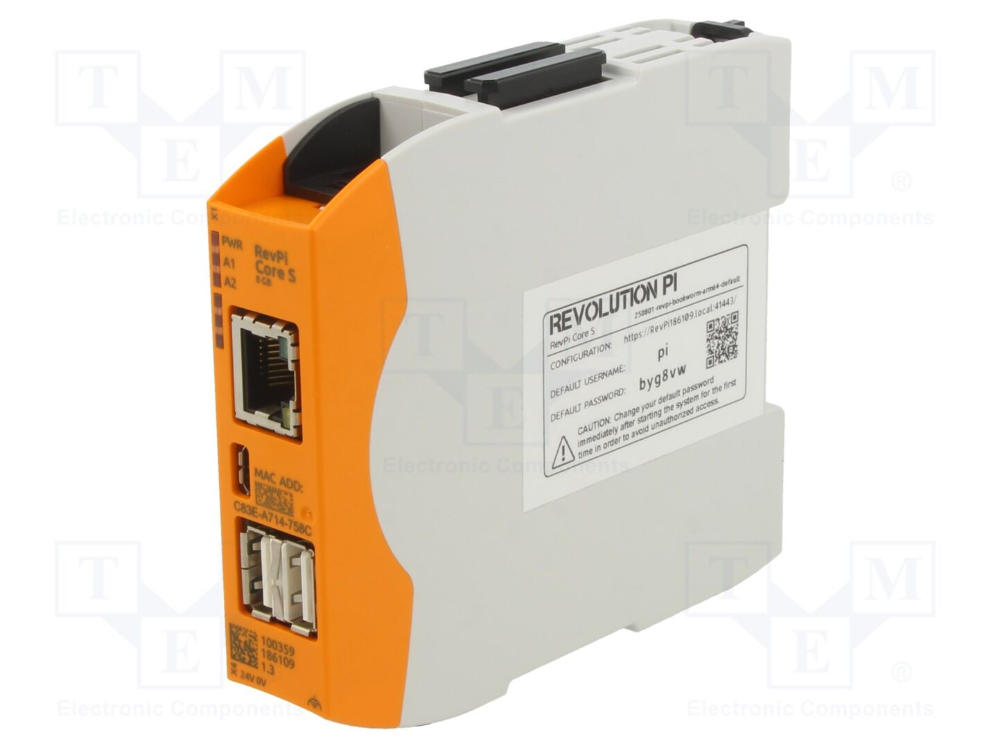 KUNBUS REVPI CORE S 8GB PLC ohjauslaite 12÷24VDC